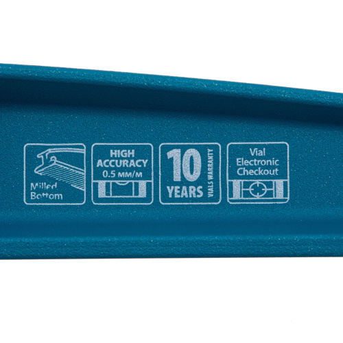 Уровень литой, 500 мм, 2 глазка Gross купить в Москве с доставкой по всей России | ProtosMarket.ru