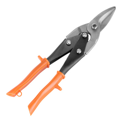 Ножницы по металлу, 250 мм, пряморежущие, обливные рукоятки Sparta купить в Москве с доставкой по всей России | ProtosMarket.ru