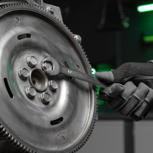 Набор ключей комбинированных 6-17 мм, 6 шт., CrV, матовый хром Stels купить в Москве с доставкой по всей России | ProtosMarket.ru