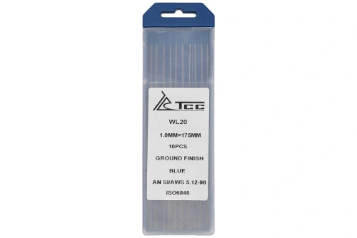 Вольфрамовый электрод синий TSS WL20-175/1,0 (10 шт) по ценам производителя в Санкт-Петербурге с доставкой по всей России