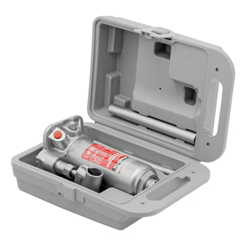 Домкрат гидравлический бутылочный, 3 т, высота подъема 194-372 мм, в пластиковый кейсе Matrix по ценам производителя в Санкт-Петербурге с доставкой по всей России