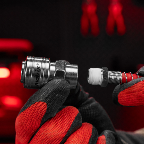 Набор переходников, быстросъемное соединение, резьбовое соед, 2 шт, внутр. D 1/4 Matrix купить в Москве с доставкой по всей России | ProtosMarket.ru