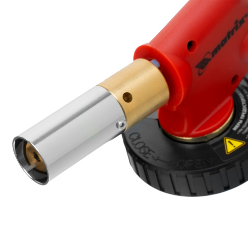 Профессиональная горелка на бутановый баллон, пьезоподжиг, расширенное сопло Matrix по ценам производителя в Санкт-Петербурге с доставкой по всей России