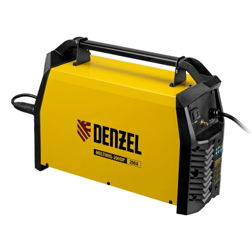 Аппарат инвертор. полуавтомат. сварки MultiMIG-200DP Synergy Double Pulse, 200 А, ПВ 80% Denzel по ценам производителя в Санкт-Петербурге с доставкой по всей России