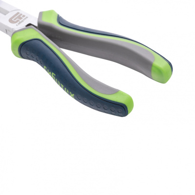 Длинногубцы прямые, 180 мм, трехкомпонентные рукоятки Сибртех по ценам производителя в Санкт-Петербурге с доставкой по всей России