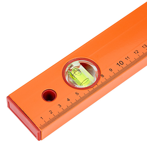 Уровень алюминиевый, 400 мм, 3 глазка, желтый, линейка Sparta по ценам производителя в Санкт-Петербурге с доставкой по всей России