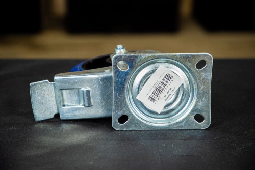 Колесо поворотное резина SRCLb 63 160 мм с тормозом (N) по ценам производителя в Санкт-Петербурге с доставкой по всей России