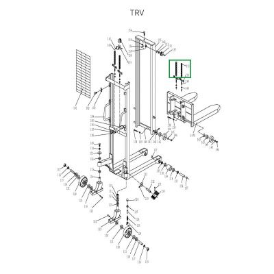 Цепь гидроузла  для TRV1025 купить в Москве с доставкой по всей России | ProtosMarket.ru