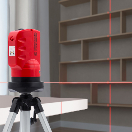 Лазерный уровень, 100 мм, штатив 1260 мм, самовыравнивающийся Matrix купить в Москве с доставкой по всей России | ProtosMarket.ru