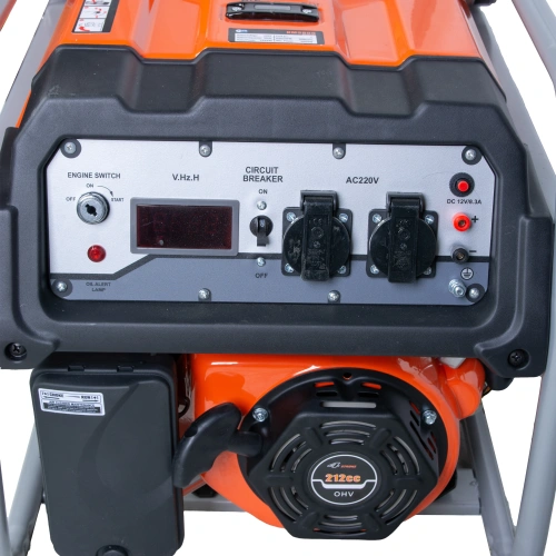 Генератор бензиновый 2,5 кВт 220В 16 л с электростартером и колесами TOR KM3800H по ценам производителя в Санкт-Петербурге с доставкой по всей России