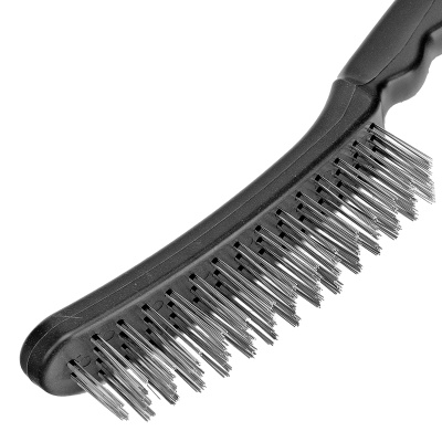 Щетка четырехрядная металлическая с пластмассовой ручкой Sparta по ценам производителя в Санкт-Петербурге с доставкой по всей России