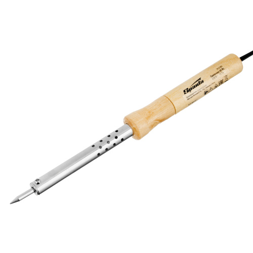 Паяльник с ручкой из дерева, 60 Вт, 220 В Sparta по ценам производителя в Санкт-Петербурге с доставкой по всей России
