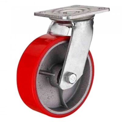 Колесо большегрузное поворотное SCp 93 75 мм полиуретановое (F) по ценам производителя в Санкт-Петербурге с доставкой по всей России