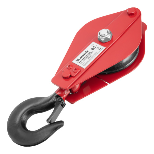 Блок монтажный с крюком, 0.5 т Matrix по ценам производителя в Санкт-Петербурге с доставкой по всей России