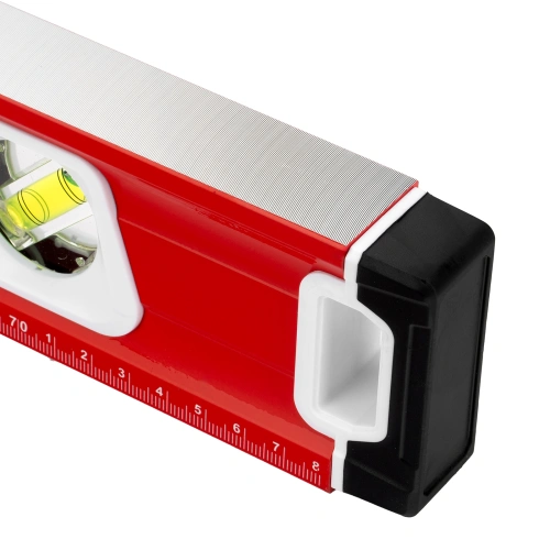 Уровень алюминиевый, магнит, фрезерованный, 3 глазка (1 зеркальный) двухкомпонентные рукоятки, 800 мм Matrix купить в Москве с доставкой по всей России | ProtosMarket.ru