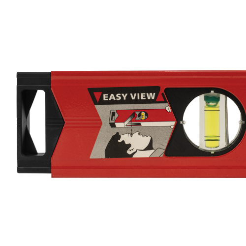 Уровень алюминиевый магнитный, 1000 мм, фрезерованный, 3 глазка (1 зеркальный) усиленный Matrix по ценам производителя в Санкт-Петербурге с доставкой по всей России