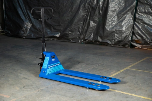 Тележка гидравлическая низкопрофильная 65 мм  3000 кг 1150 мм полиуретановые колеса TOR RHP по ценам производителя в Санкт-Петербурге с доставкой по всей России