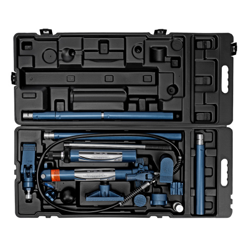 Растяжка гидравлическая, 10 т, набор из 17 предметов, 7 сменных насадок, в пластиковом кейсе на колесах Stels купить в Москве с доставкой по всей России | ProtosMarket.ru