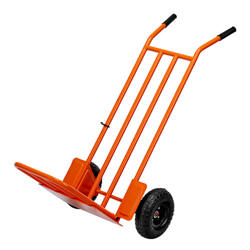 Тележка ручная 2-х колесная, усиленная, г/п 250кг, откидная платформа 530х400мм Сибртех по ценам производителя в Санкт-Петербурге с доставкой по всей России