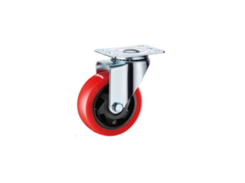 Колесо поворотное усиленное полиуретан SCMh 55 125 мм под болт по ценам производителя в Санкт-Петербурге с доставкой по всей России