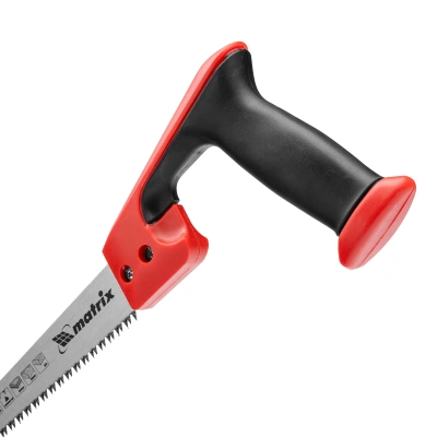 Ножовка по дереву выкружная, 300 мм, каленый зуб, двухкомпонентная рукоятка Matrix по ценам производителя в Санкт-Петербурге с доставкой по всей России