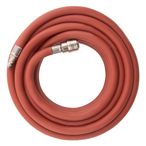 Шланг пневматический резиновый, 10 x 16 мм, 24 бар, армированный, быстросъемное соединение, 10 м Stels купить в Москве с доставкой по всей России | ProtosMarket.ru