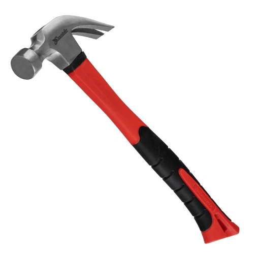Молоток-гвоздодер optimal, 450 г, фибергласовая обрезиненная рукоятка Matrix купить в Москве с доставкой по всей России | ProtosMarket.ru