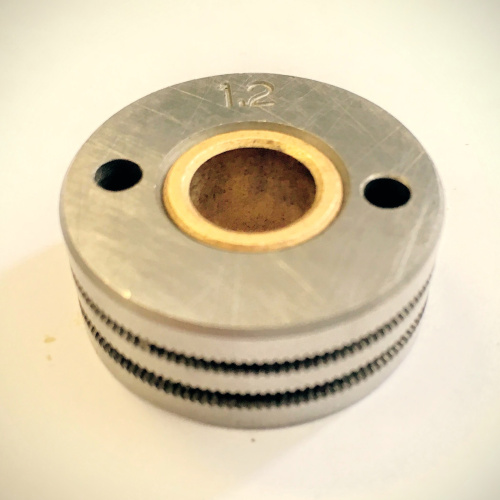 Ролик подающий под порошковую проволоку (30-10-12) 1.6/2.0 / Feed roller (1.6/2.0 flux type, 30х10х12) купить в Москве с доставкой по всей России | ProtosMarket.ru