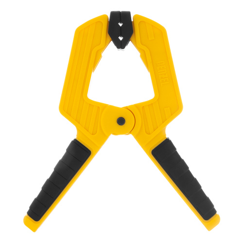 Струбцина клещеобразная, усиленная 50 х 35 мм, двухкомпонентные рукоятки Denzel по ценам производителя в Санкт-Петербурге с доставкой по всей России