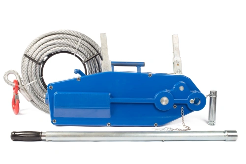Лебедка рычажная тросовая TOR МТМ 3200 3,2 т L=20м (стальной корпус) по ценам производителя в Санкт-Петербурге с доставкой по всей России