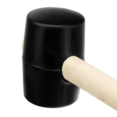 Киянка резиновая, 450 г, черная резина, деревянная рукоятка Sparta купить в Москве с доставкой по всей России | ProtosMarket.ru