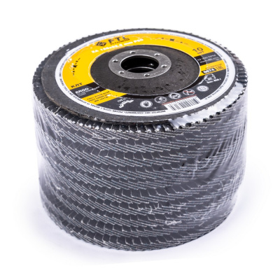 Круг лепестковый для шлифования по нержавеющей стали FTL Ergo цирконий 27 125 х 22,2 мм P60 по ценам производителя в Санкт-Петербурге с доставкой по всей России