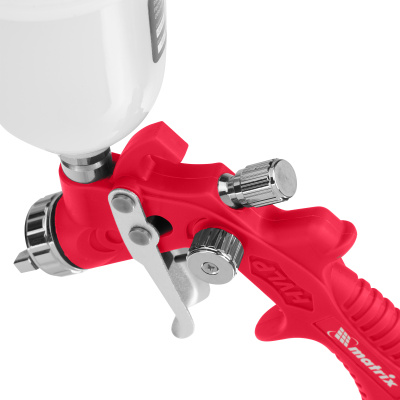 Краскораспылитель HVLP пневмат. с верхним бачком V= 0,1 л, сопло диаметром 0.8 мм Matrix купить в Москве с доставкой по всей России | ProtosMarket.ru