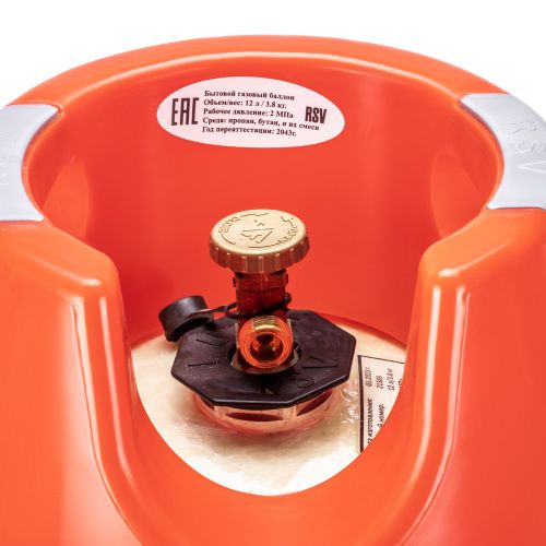 Баллон полимерно-композитный газовый, красный, 12 л (LPG/СУГ) RSV Composite купить в Москве с доставкой по всей России | ProtosMarket.ru
