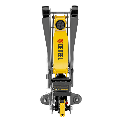 Домкрат гидравлический подкатной с фиксатором, 2,5 т,  85-385 мм, в пласт. кейсе Denzel по ценам производителя в Санкт-Петербурге с доставкой по всей России