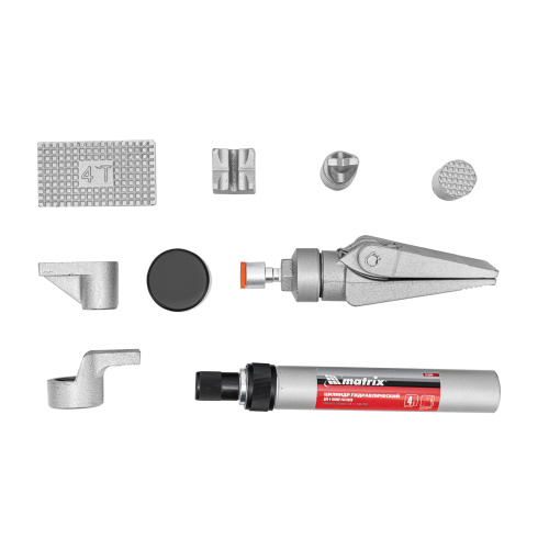 Растяжка гидравлическая, 4 т, набор из 17 предметов, 7 сменных насадок, в пластиковом кейсе Matrix купить в Москве с доставкой по всей России | ProtosMarket.ru