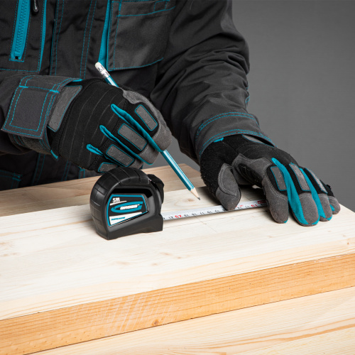 Рулетка "Doppelhaken",5 м x 19 мм,двухсторонний зацеп,Нейлон,двусторонняя шкала,автоматическая фиксация Gross по ценам производителя в Санкт-Петербурге с доставкой по всей России