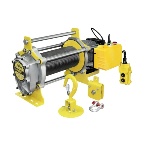 Лебёдка строительная OCALIFT TSA 300/600кг 100м 220в (алюминиевый корпус) по ценам производителя в Санкт-Петербурге с доставкой по всей России