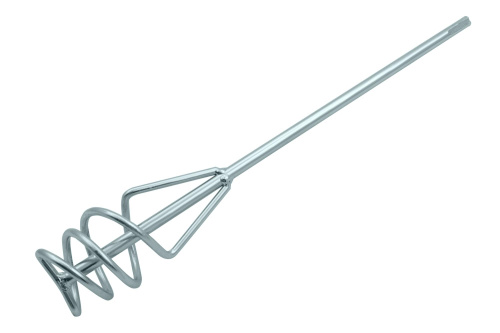 Миксер для песчано-гравийных смесей, 60 х 400 мм, оцинкованный, хвостовик SDS Plus Denzel по ценам производителя в Санкт-Петербурге с доставкой по всей России