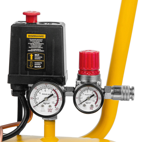 Компрессор воздушный DCV2200/50, прямой привод, 2.2 кВт, 50 литров, 380 л/мин Denzel по ценам производителя в Санкт-Петербурге с доставкой по всей России