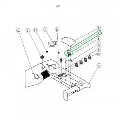 Аварийный выключатель для ричтрака RV (48V) по ценам производителя в Санкт-Петербурге с доставкой по всей России