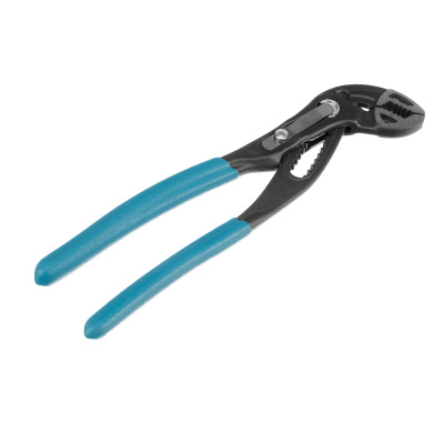 Клещи переставные, кнопочный механизм, обливные рукоятки, 180 мм Gross по ценам производителя в Санкт-Петербурге с доставкой по всей России