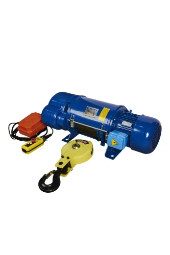Таль стационарная на лапах  2т  6м 380В электрическая канатная TOR CD по ценам производителя в Санкт-Петербурге с доставкой по всей России