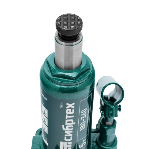 Домкрат гидравлический бутылочный, 5 т, 180-340 мм, в пласт. кейсе Сибртех по ценам производителя в Санкт-Петербурге с доставкой по всей России