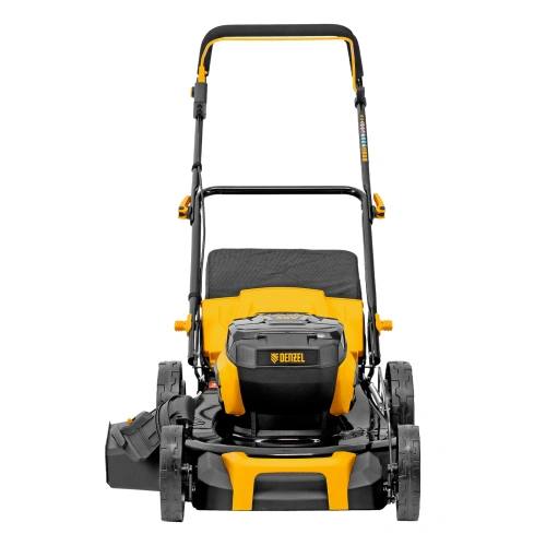 Газонокосилка аккумуляторная бесщет. DLM-460, 460 мм, травосб. 65 л., Li-Ion, 40 В Denzel по ценам производителя в Санкт-Петербурге с доставкой по всей России