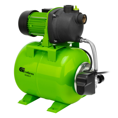 Насосная станция НС650-П, 650 Вт, напор 37 м, 3200 л/ч, ресивер 19 л Сибртех по ценам производителя в Санкт-Петербурге с доставкой по всей России