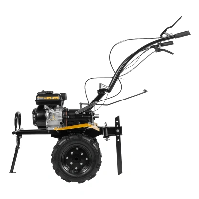 Мотоблок DPT-270X, 7 л.с., диск.сцеп, шир 90 см, глуб 35 см,фрез 3х4,ВОМ,скор 2В/1Н,кол 8" Denzel по ценам производителя в Санкт-Петербурге с доставкой по всей России