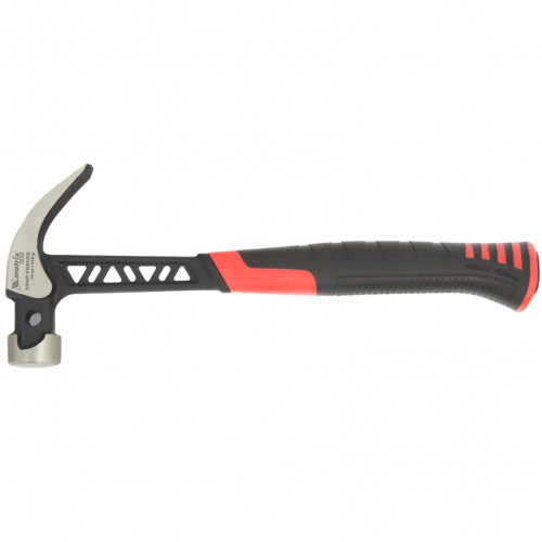 Молоток-гвоздодер, 450 г, цельнокованый, боек с магнитом, двухкомпонентная обрезиненная рукоятка Matrix Pro купить в Москве с доставкой по всей России | ProtosMarket.ru