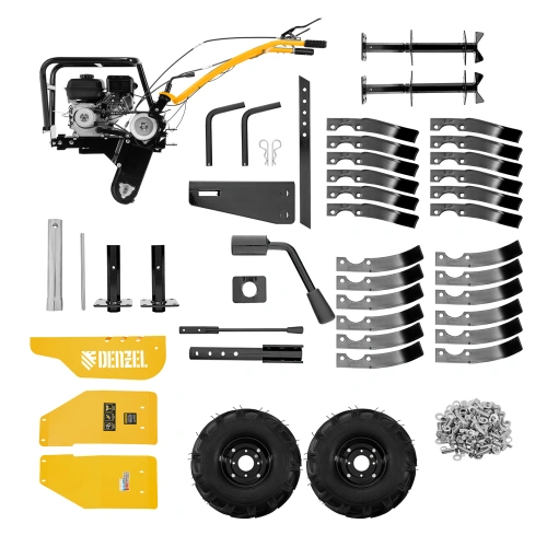 Мотоблок DPT-470S-PRO Denzel по ценам производителя в Санкт-Петербурге с доставкой по всей России