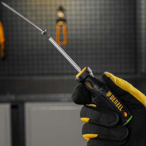 Отвертка PZ1x75 мм, CrV, трехкомпонентная рукоятка Denzel по ценам производителя в Санкт-Петербурге с доставкой по всей России